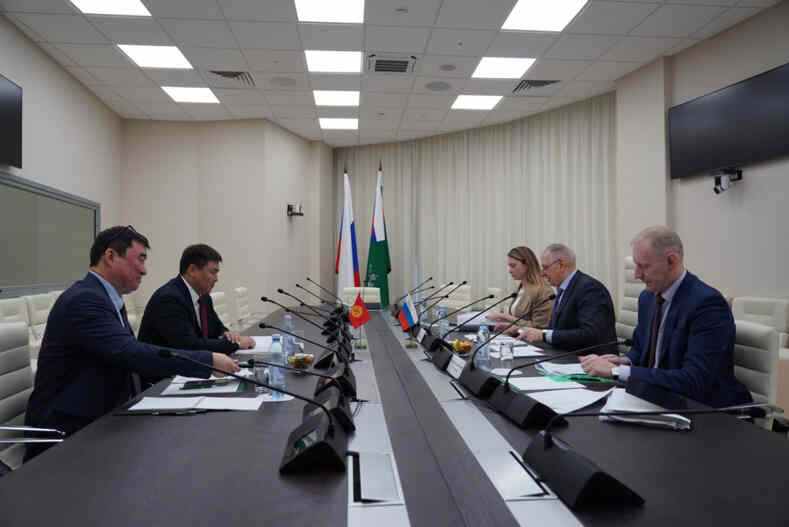 Встреча Сергея Данкверта с замглавой Минсельхоза Киргизии